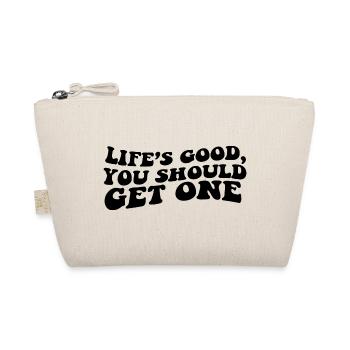 FUNNY SARCASTIC SAYING - Organic Pouch - nature - Front