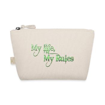 Ma vie Mes règles Citations Tatouage Citation - Trousse biologique - nature - Devant