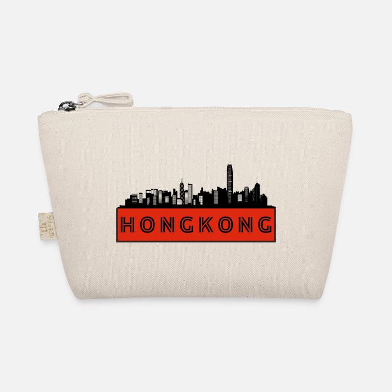 Stadt Hongkong - China - Bio-Täschchen - Natur