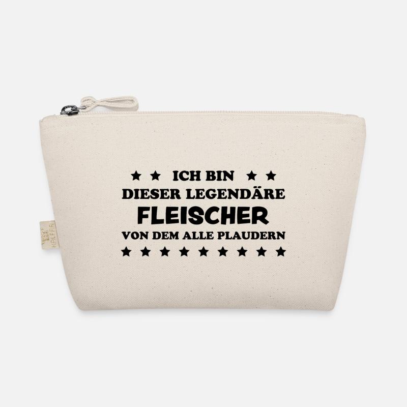 Fleischer Metzger Lustig Spruch Fleischer Geschenk Bio-Täschchen