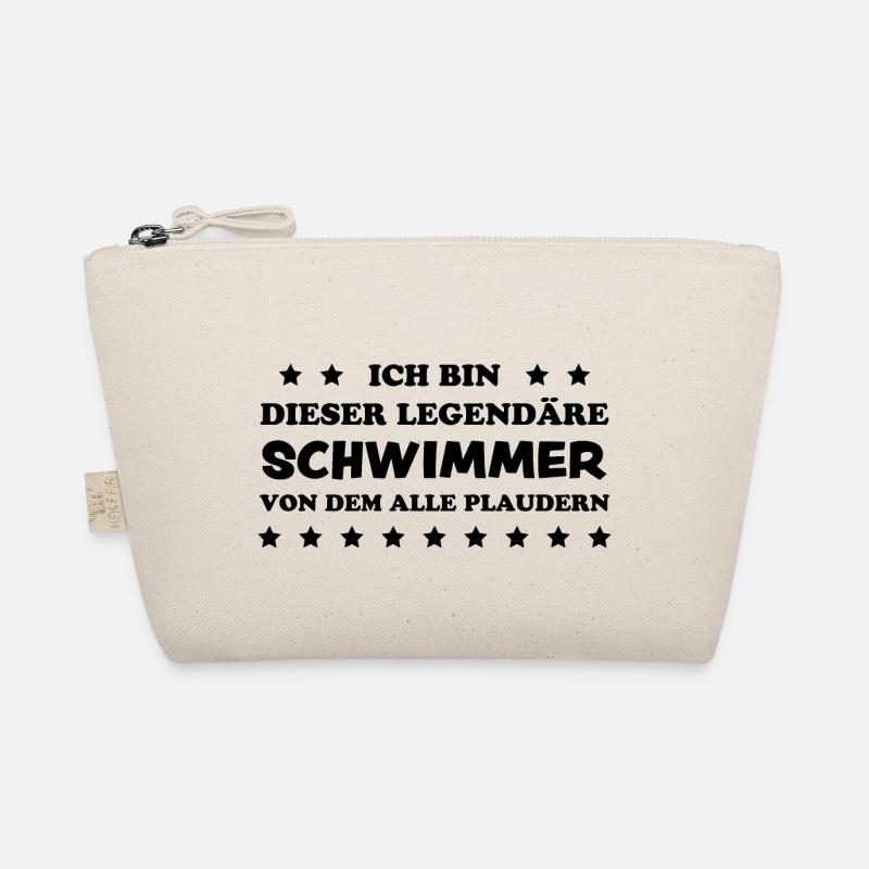 Schwimmer Sport Lustiger Spruch Schwimmen Geschenk Bio-Täschchen