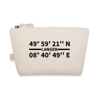 Coordonnées longues - Trousse biologique - nature - Devant