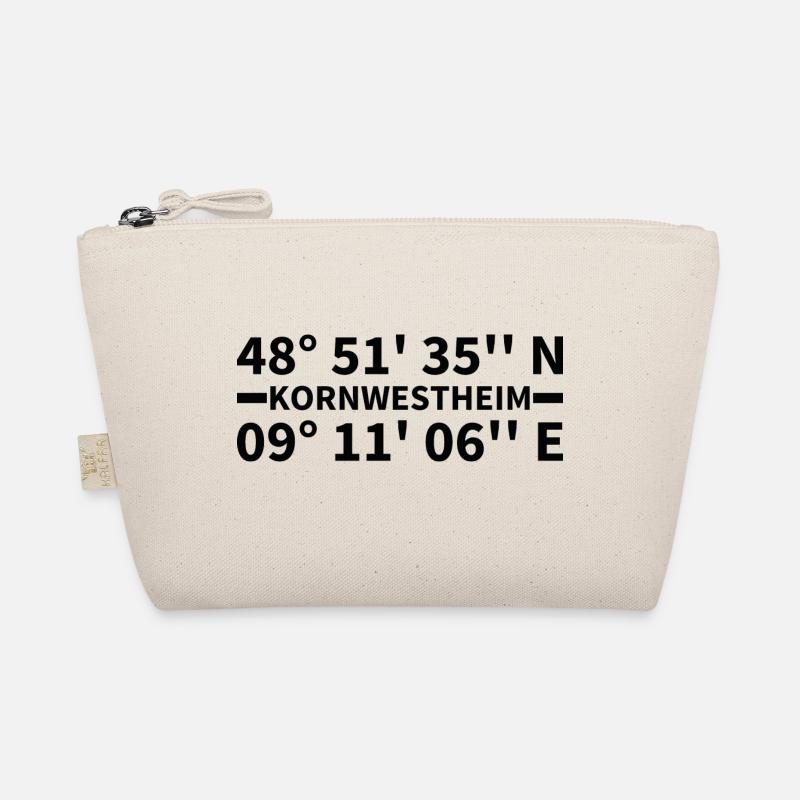 Kornwestheim coordinates Organic Pouch