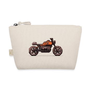 Motorcycle built for road racing as a racer - Organic Pouch - nature - Front