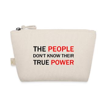 The people don't know their true power - Organic Pouch - nature - Front