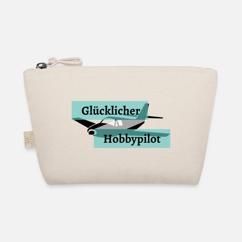 Glücklicher Hobbypilot Bio-Täschchen