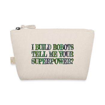 funny sayings happy sci fi birthday present idea - Bio-Täschchen - Natur - Vorne