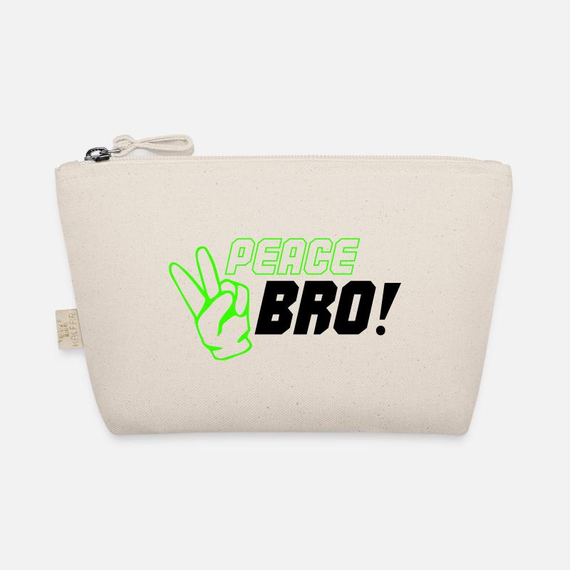 peace bro 02 Bio-Täschchen