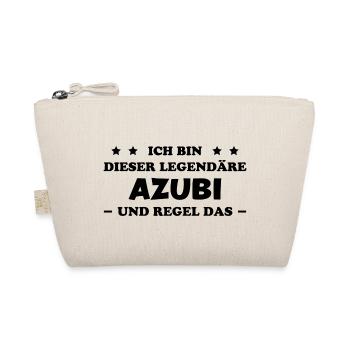 Azubi Witz Spruch Lehrling Auszubildende Geschenk - Bio-Täschchen - Natur - Vorne