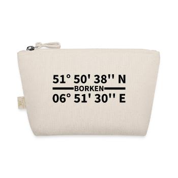 Borken Koordinaten - Bio-Täschchen - Natur - Vorne