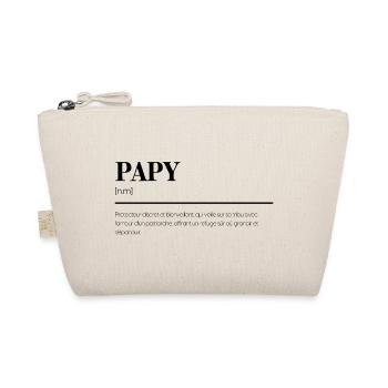 Papy: Définition Fun - Cadeau Idéal - Trousse biologique - nature - Devant
