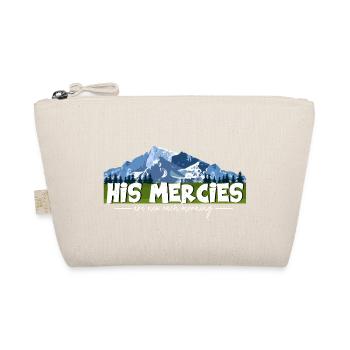 His Mercies Are New Each Morning - Organic Pouch - nature - Front