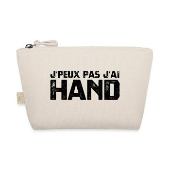 J’PEUX PAS J’AI HAND - Trousse biologique - nature - Devant