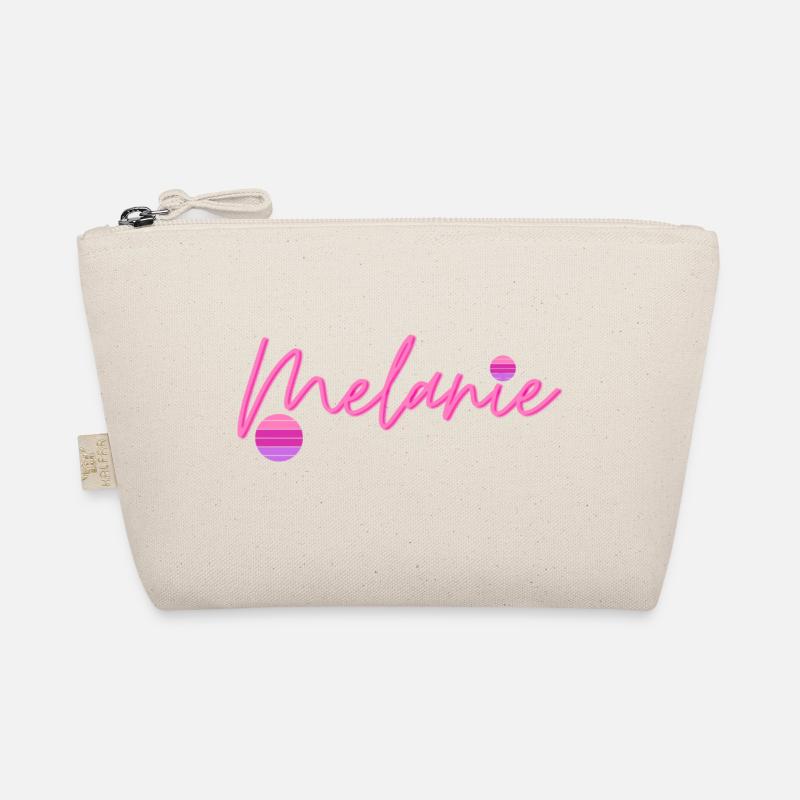 Melanie First name Organic Pouch