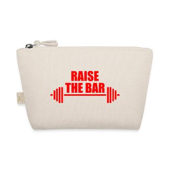 Raise the bar red - Organic Pouch - nature - Front