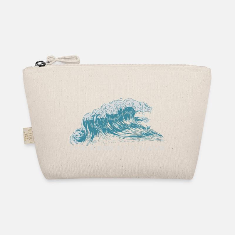 The perfect wave Bio-Täschchen