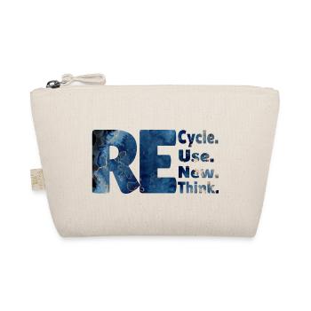 Recycle Use New Think neues Design - Bio-Täschchen - Natur - Vorne