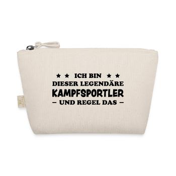Kampfsportler Kampfkunst Kämpfen Boxen Geschenk - Bio-Täschchen - Natur - Vorne