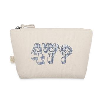 47? - Bio-Täschchen - Natur - Vorne