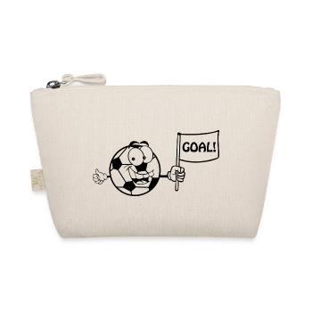 Fußball Soccer - Organic Pouch - nature - Front