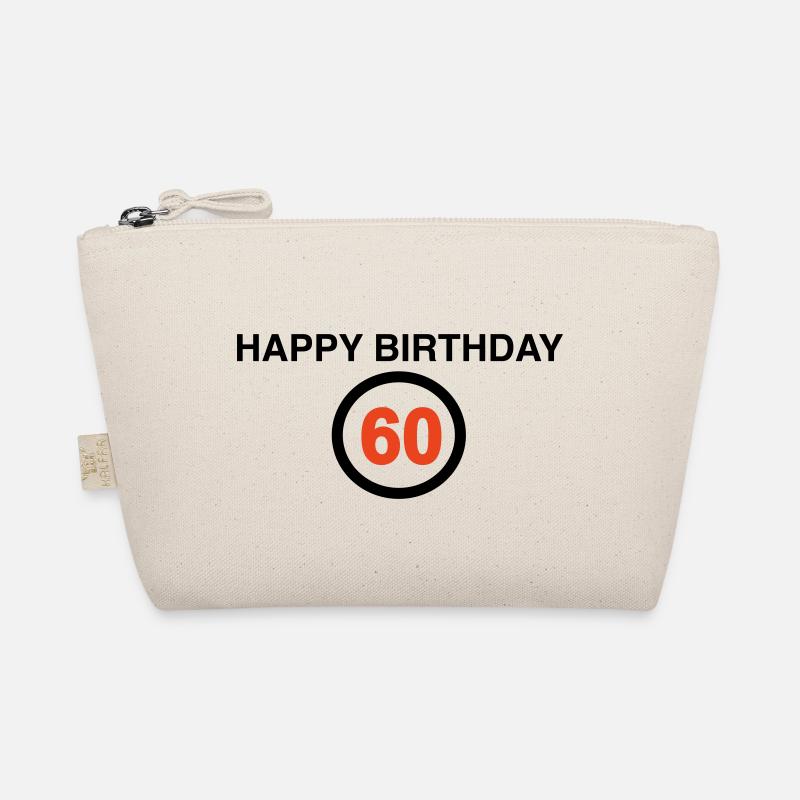 60. Geburtstag Bio-Täschchen