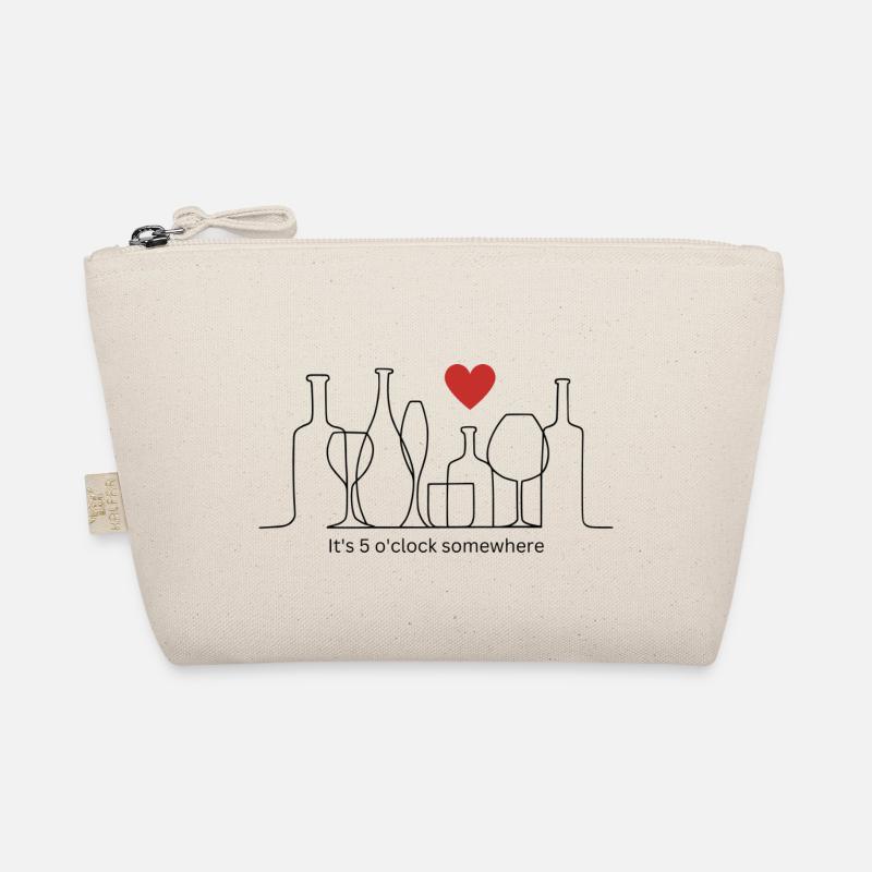 It's 5 o'clock somewhere Bio-Täschchen