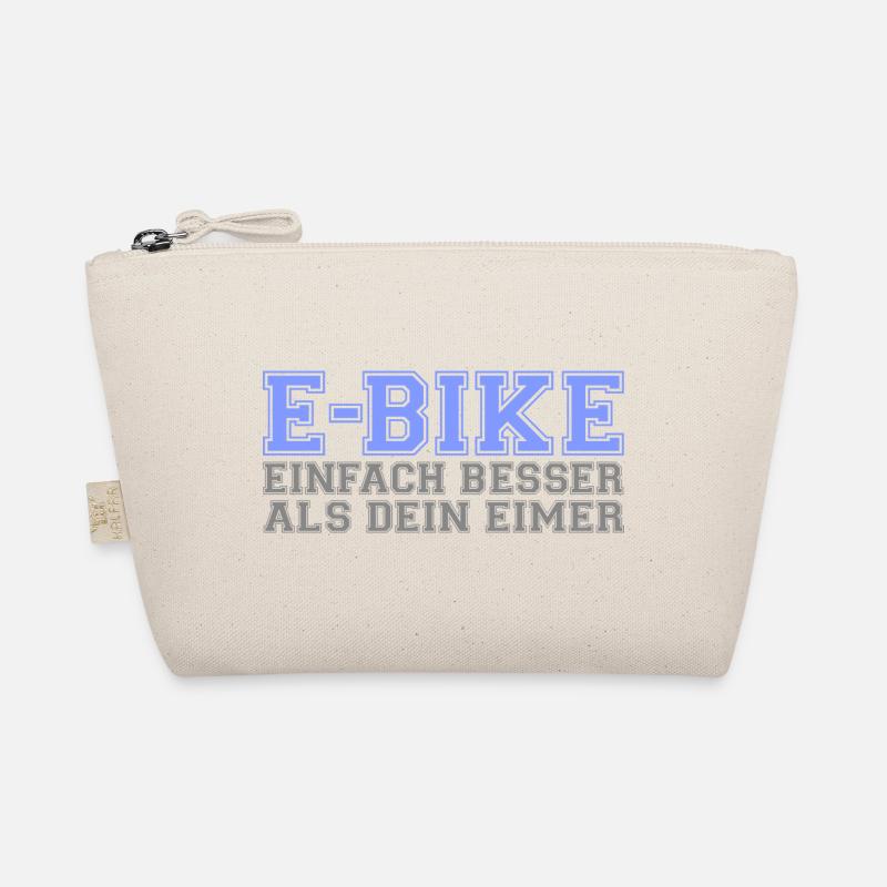 E-Bike "Einfach besser als dein Eimer" Bio-Täschchen