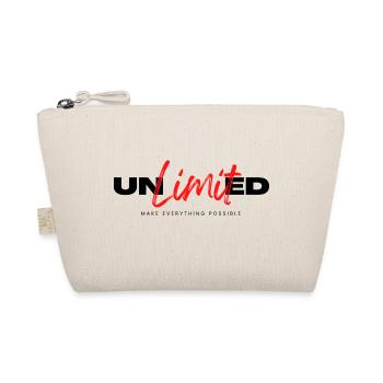 Schalte Dein Potenzial mit "Unlimited" frei - Bio-Täschchen - Natur - Vorne