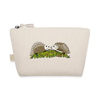 Hedgehogs - Organic Pouch - nature - Front