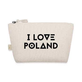 I LOVE POLAND - Organic Pouch - nature - Front