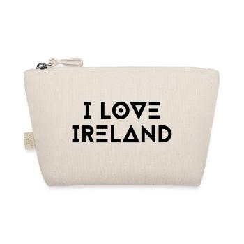 J’AIME L’IRLANDE - Trousse biologique - nature - Devant