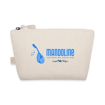 Mandoline Instrument des Jahres (hellblau) - Bio-Täschchen - Natur - Vorne