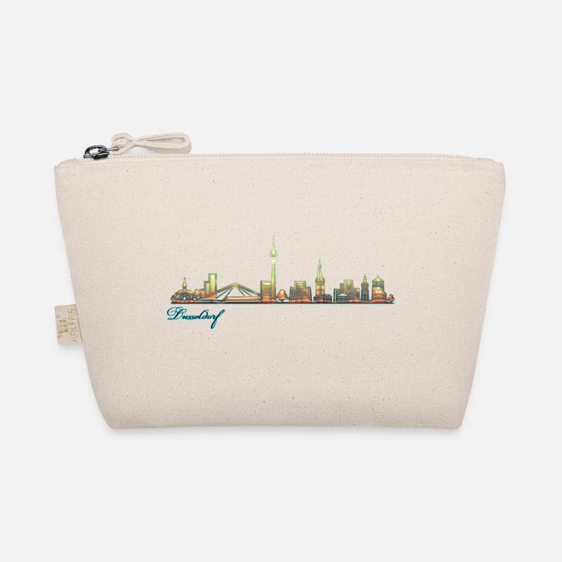 Dusseldorf Germany skyline urban panorama germany Organic Pouch