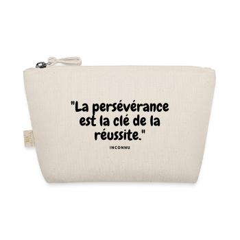 La persévérance est la clé de la réussite. - Trousse biologique - nature - Devant