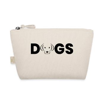 Hund Dog - Bio-Täschchen - Natur - Vorne
