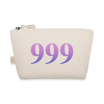 Angel Numbers |999|. - Organic Pouch - nature - Front
