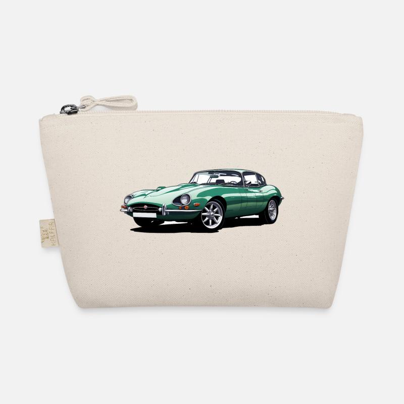E type jag sketch Organic Pouch