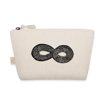 sketch infinity heart design | original by. MMJ49 - Organic Pouch - nature - Front
