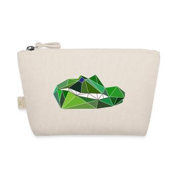 Crocodile - Organic Pouch - nature - Front