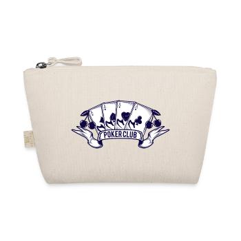 Boardgame Chess Backgammon Game Night - Organic Pouch - nature - Front