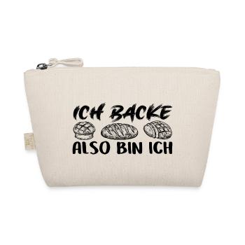 Ich backe also bin ich - Backen mein Hobby - Bio-Täschchen - Natur - Vorne