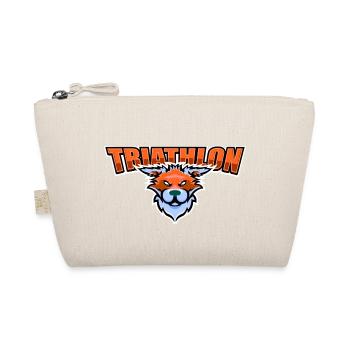 US highschool college Triathlon Maskottchen Fuchs - Bio-Täschchen - Natur - Vorne
