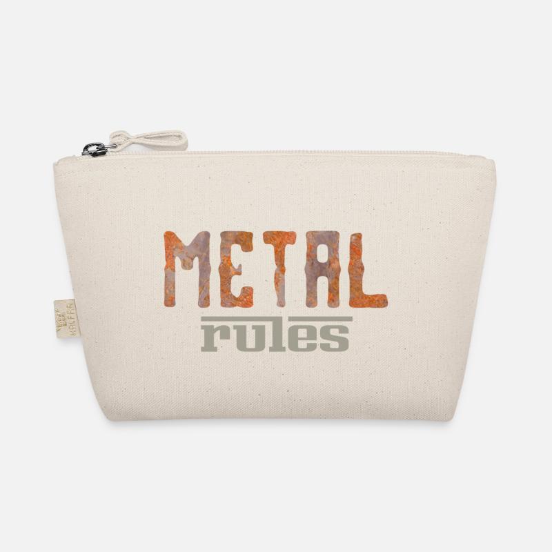 metal rules Bio-Täschchen