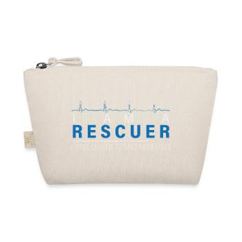 I am a Rescuer - Organic Pouch - nature - Front