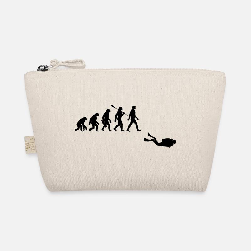 Evolution Tauchen Taucher Bio-Täschchen
