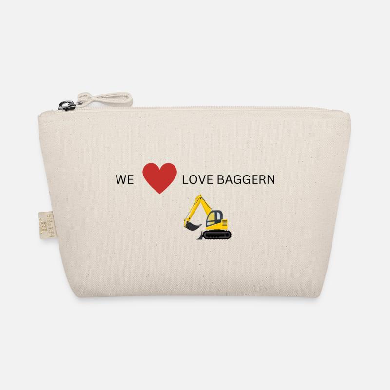 Baggern - Bio-Täschchen - Natur