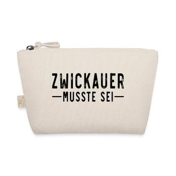 Zwickauer musste sei - Bio-Täschchen - Natur - Vorne