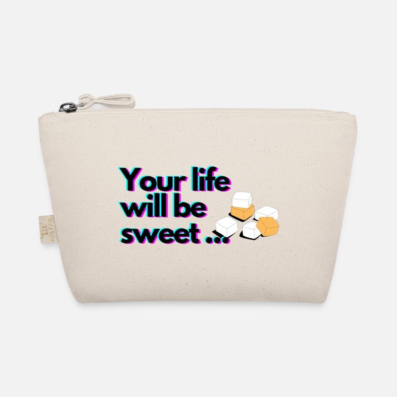 Dein Leben wird süß sein Bio-Täschchen