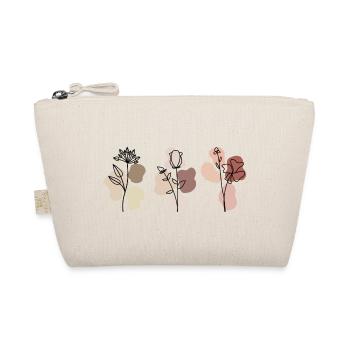 Fleurs fines et formes pastel - Trousse biologique - nature - Devant