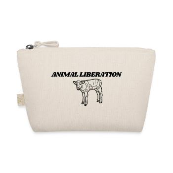 Animal Liberation Calf - Organic Pouch - nature - Front